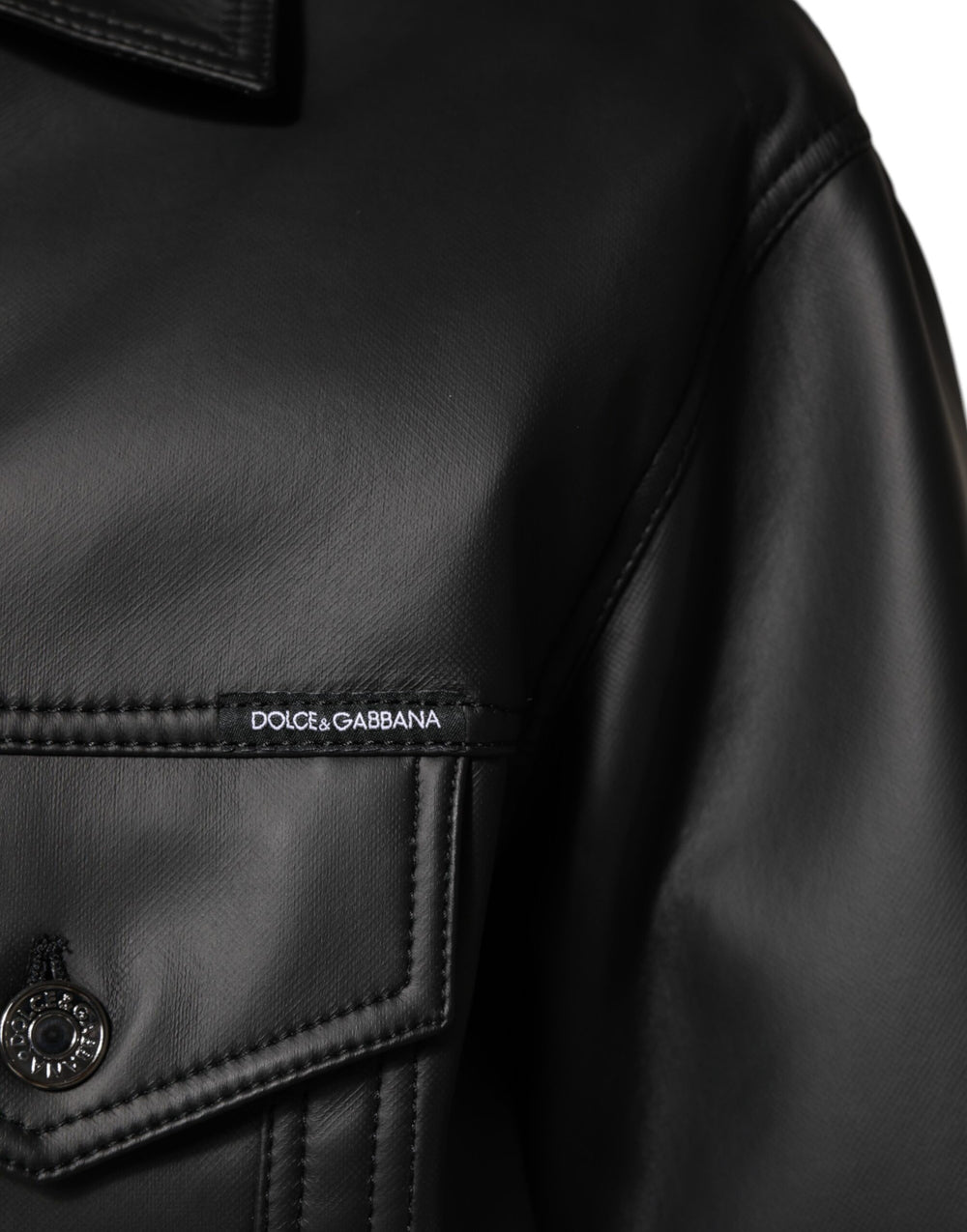 Dolce & Gabbana Biker Jacket in Black