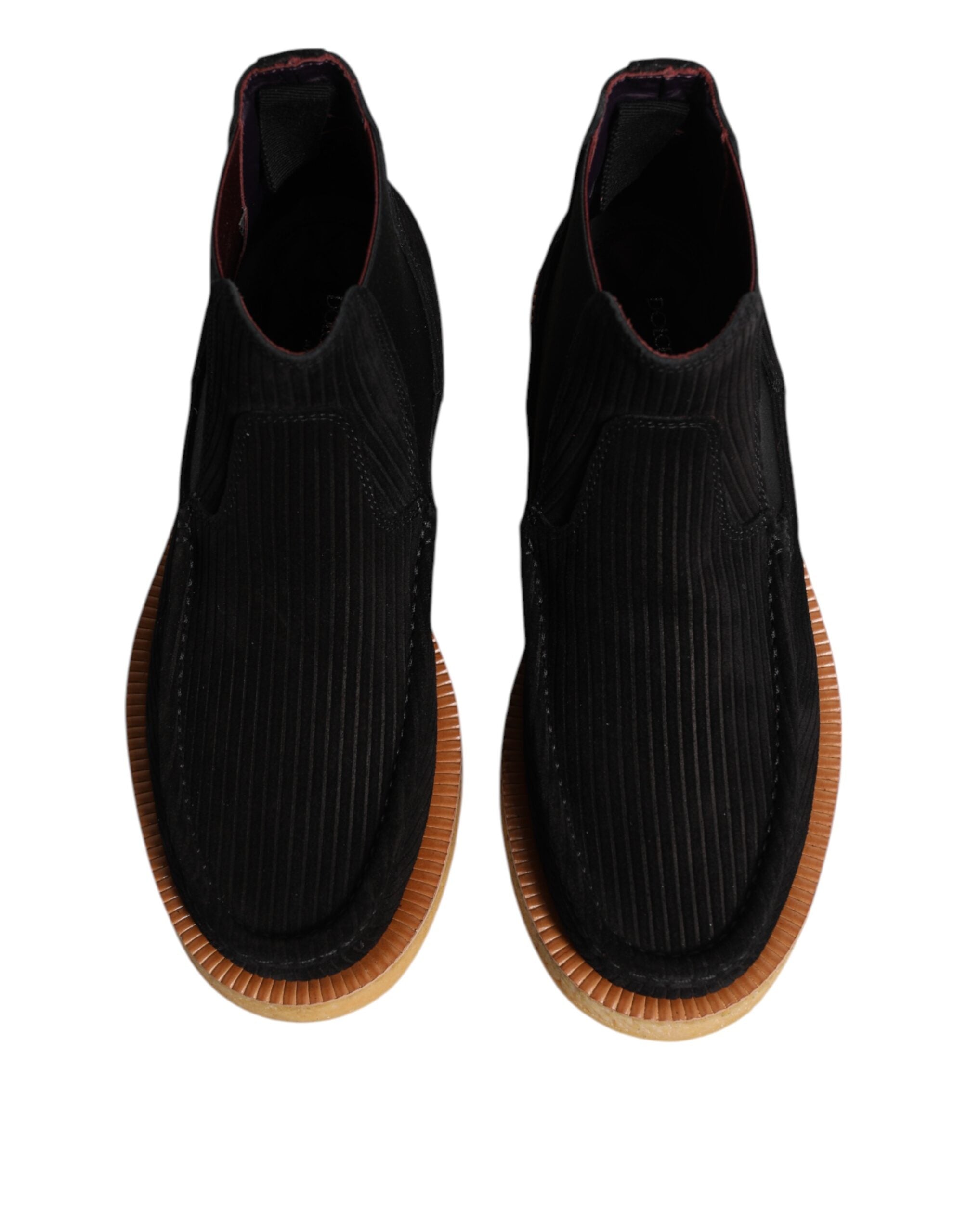 Dolce & Gabbana Ankle Boots από Σουέντ σε Μαύρο
