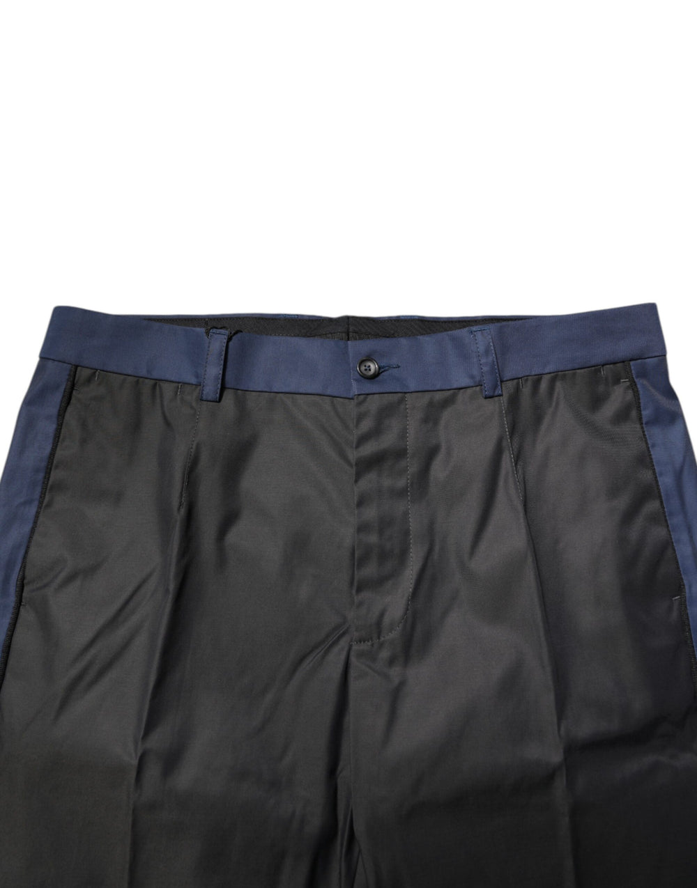 Dolce & Gabbana Cropped Chinos in Grey-Blue