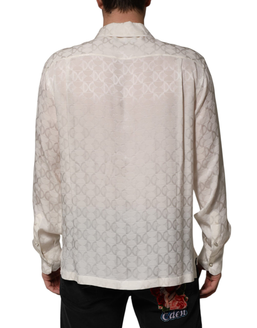 Dolce & Gabbana Silk Shirt in White