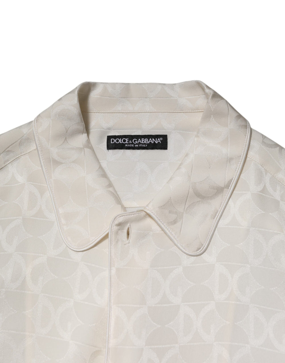 Dolce & Gabbana Silk Shirt in White
