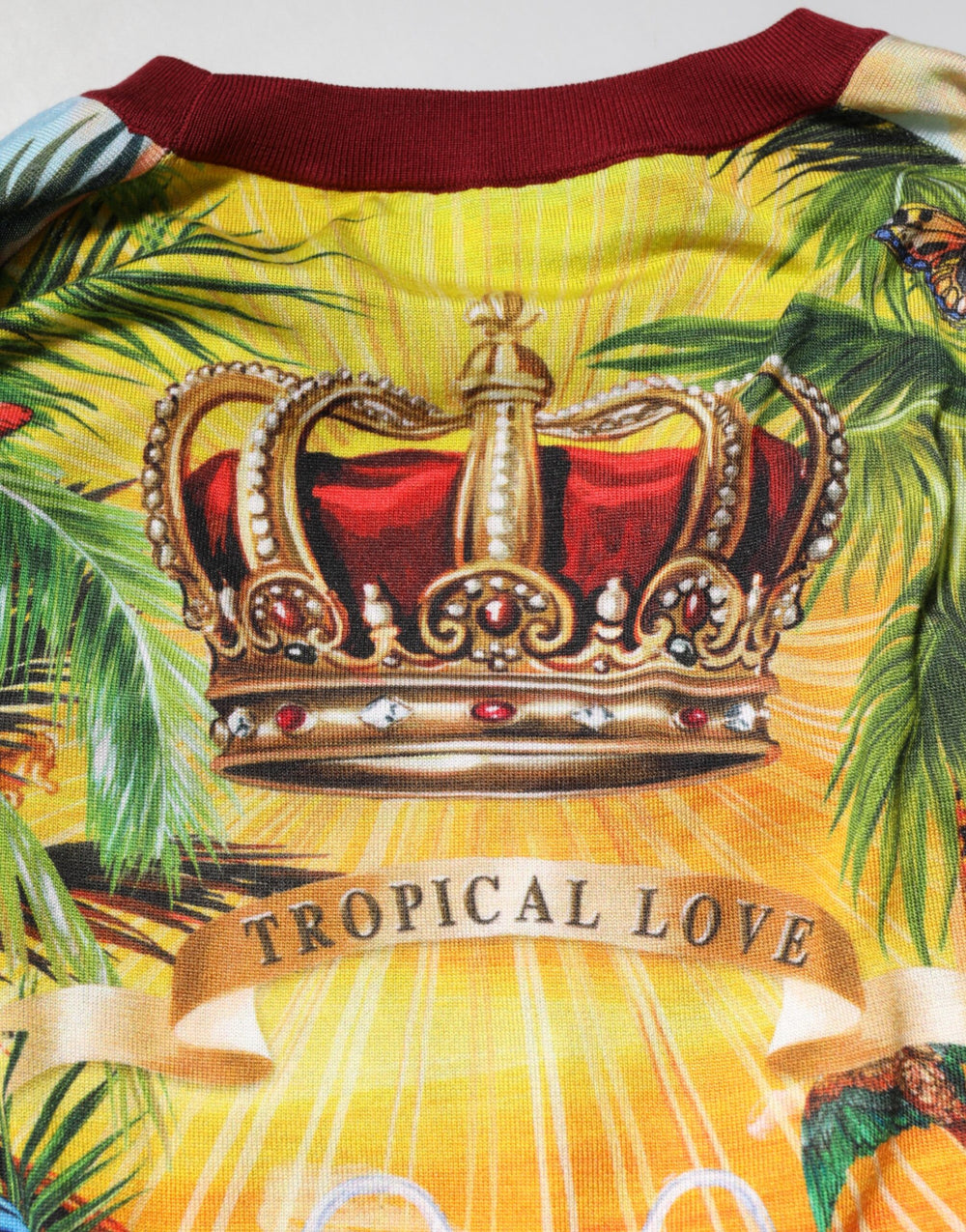 Dolce & Gabbana 100% Silk Pullover Sweater in Multicolour