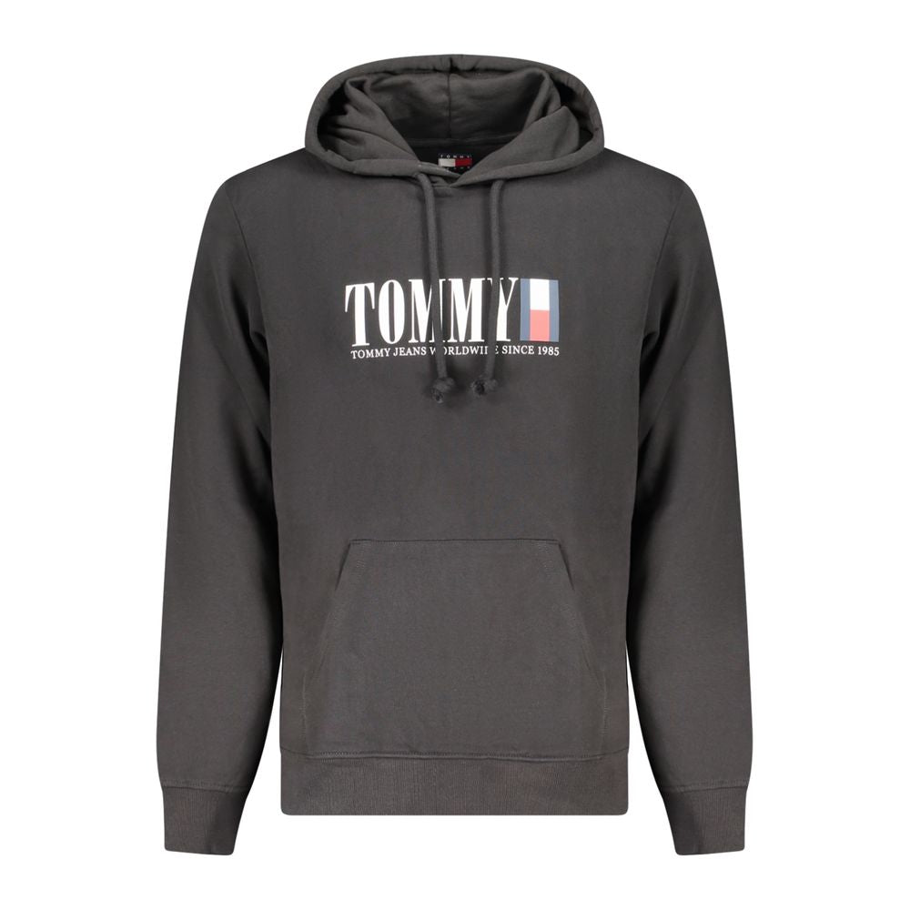 Black Cotton Men's Hoodie mens luxury fashion - Mens Edit