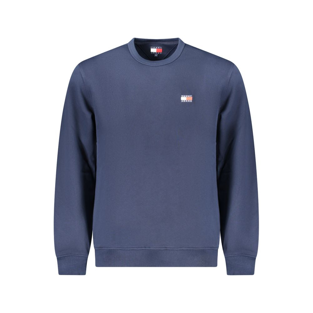 Blu Cotton Male Sweatshirt mens luxury fashion - Mens Edit