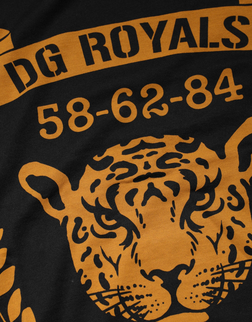 Dolce & Gabbana Cotton Crew Neck T-shirt in Black