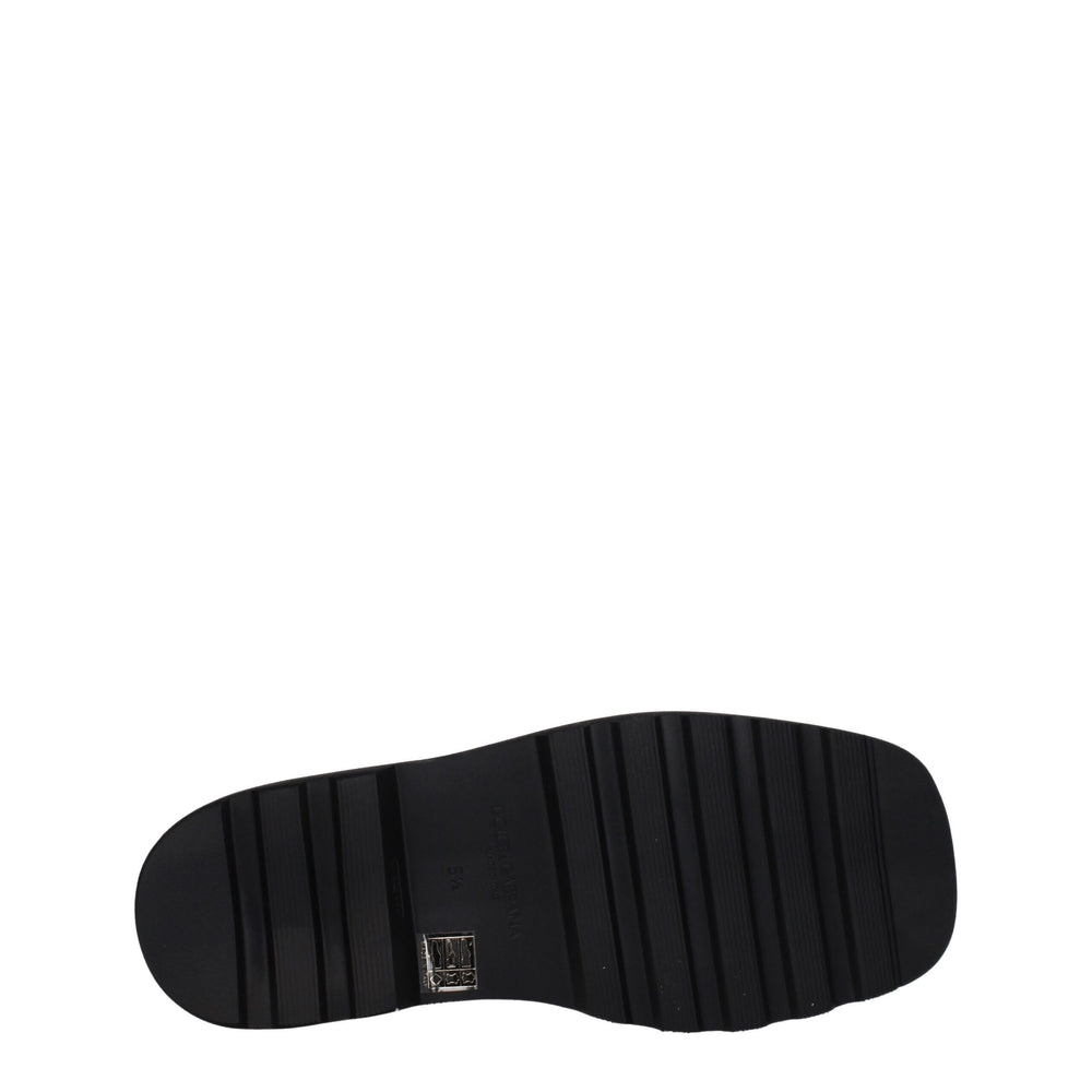 Dolce & Gabbana Leather Oxford Shoes in Black