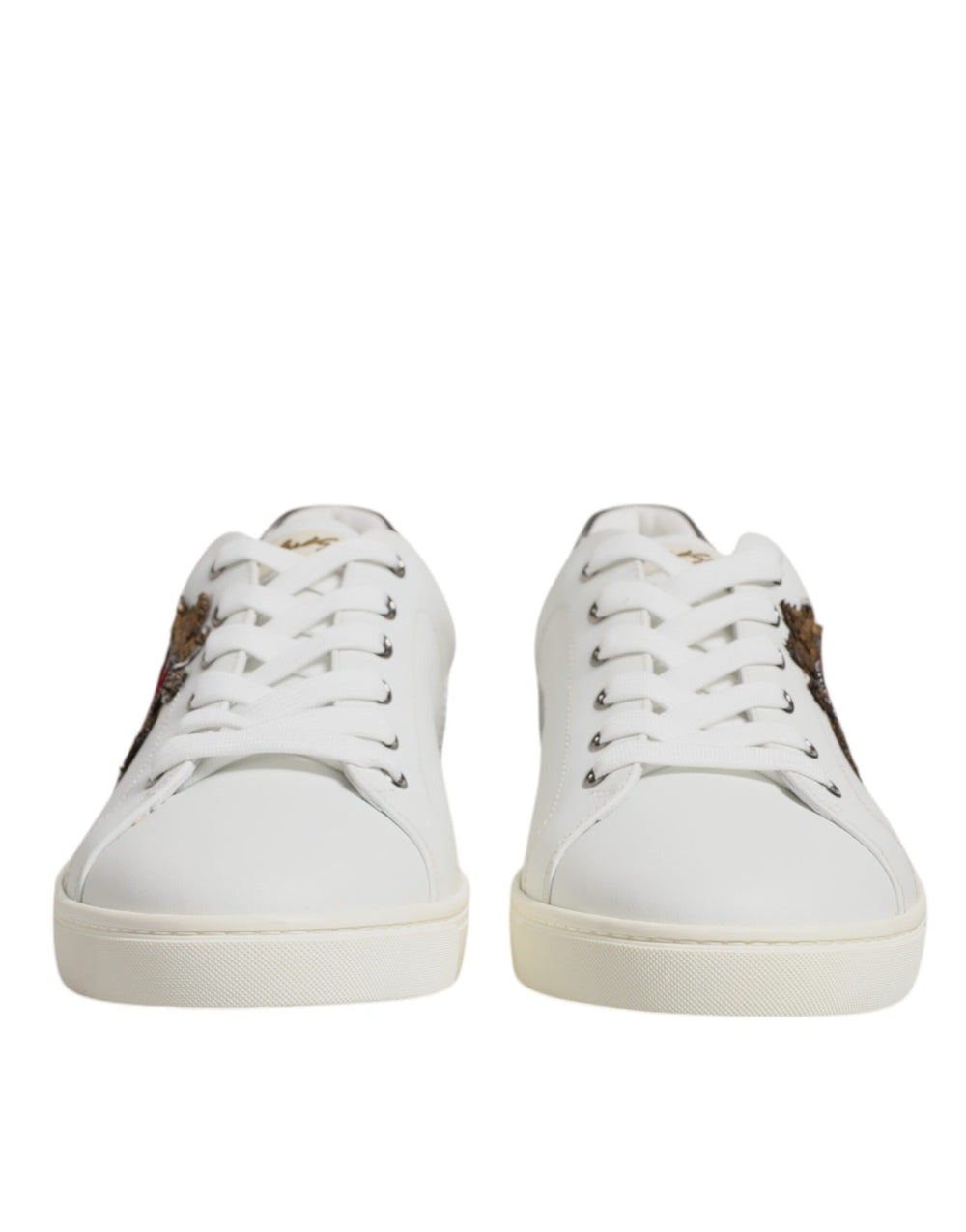 White Sacred Heart Men Low Top Sneakers Shoes mens luxury fashion - Mens Edit
