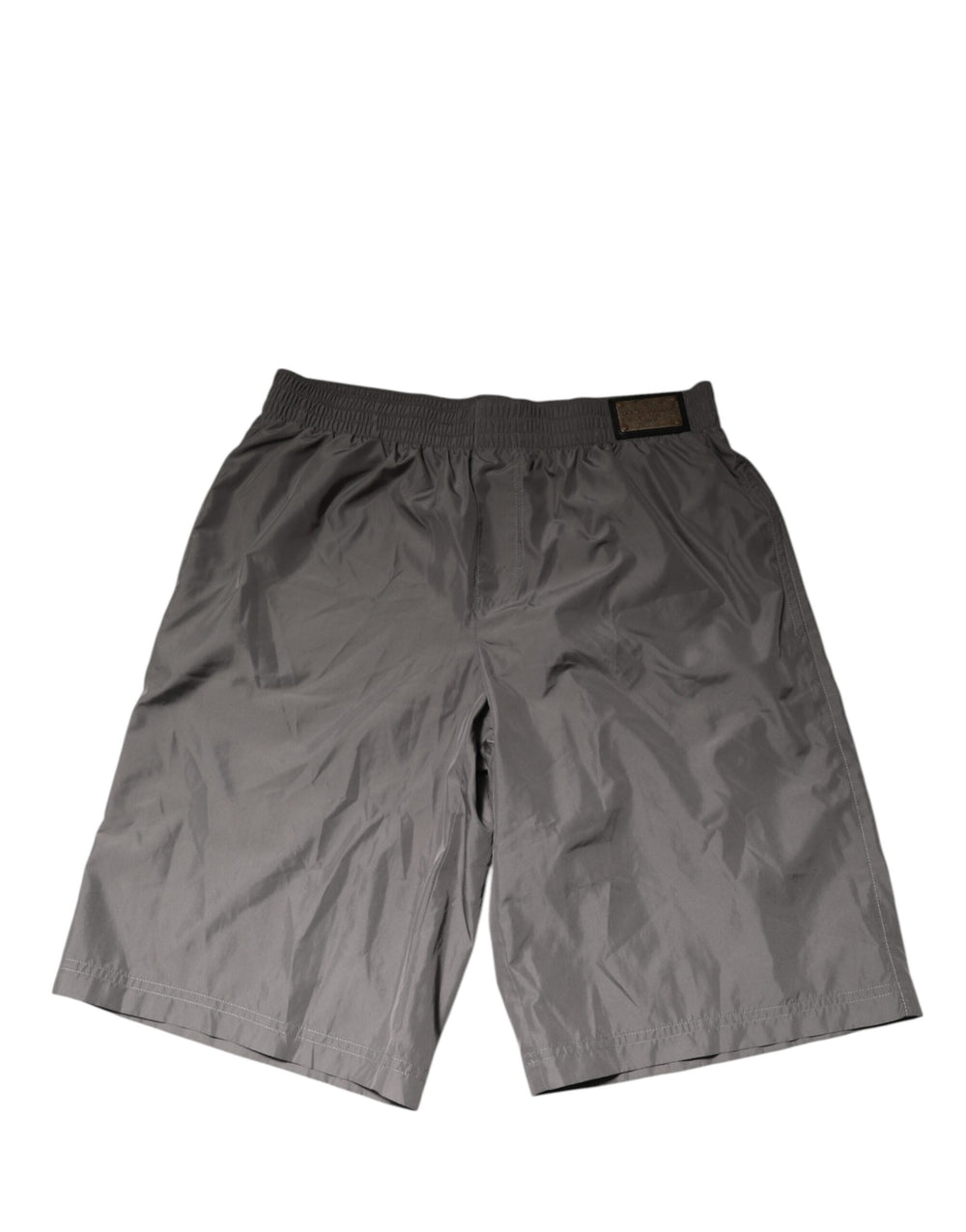Dolce & Gabbana Nylon Swim Shorts in Light Gray