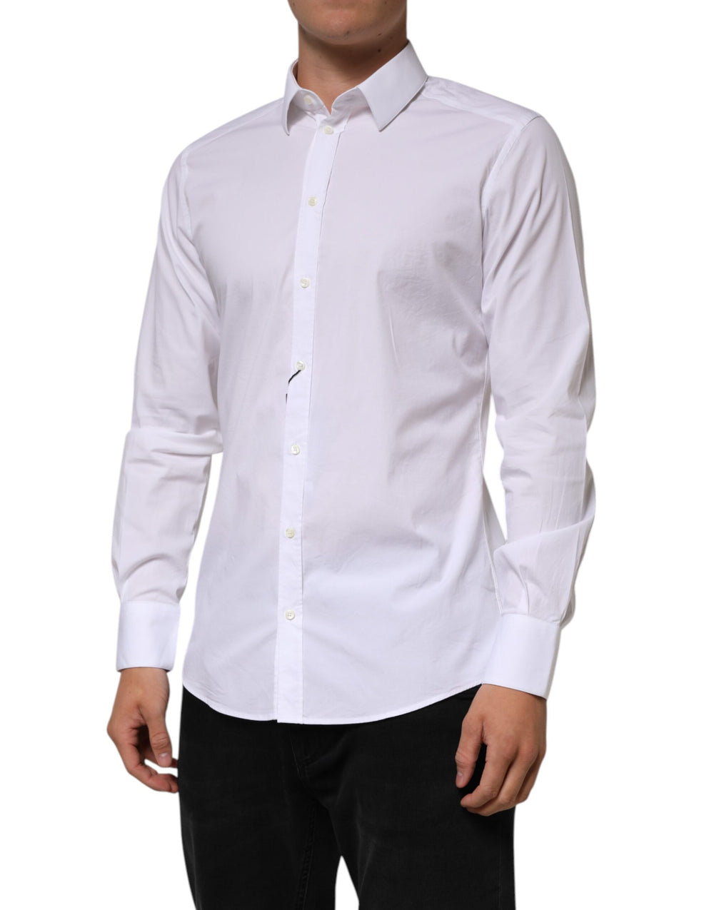 Dolce & Gabbana Cotton Formal Shirt in White