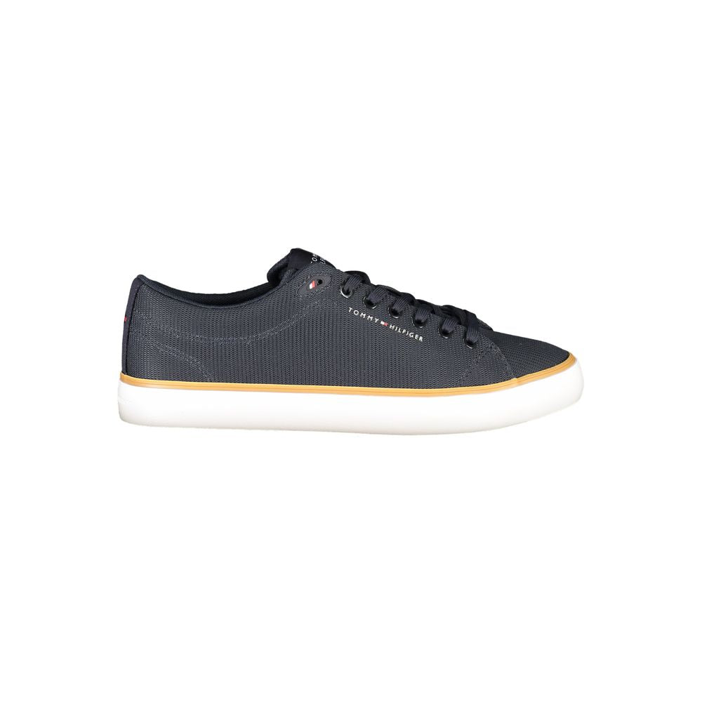 Blue Polyester Men Sneaker mens luxury fashion - Mens Edit