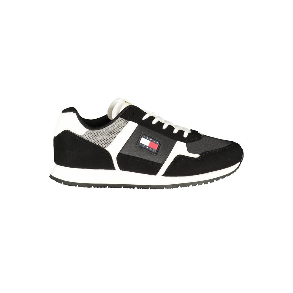 Tommy Hilfiger Μαύρο Πολυουρεθανικό Sneaker