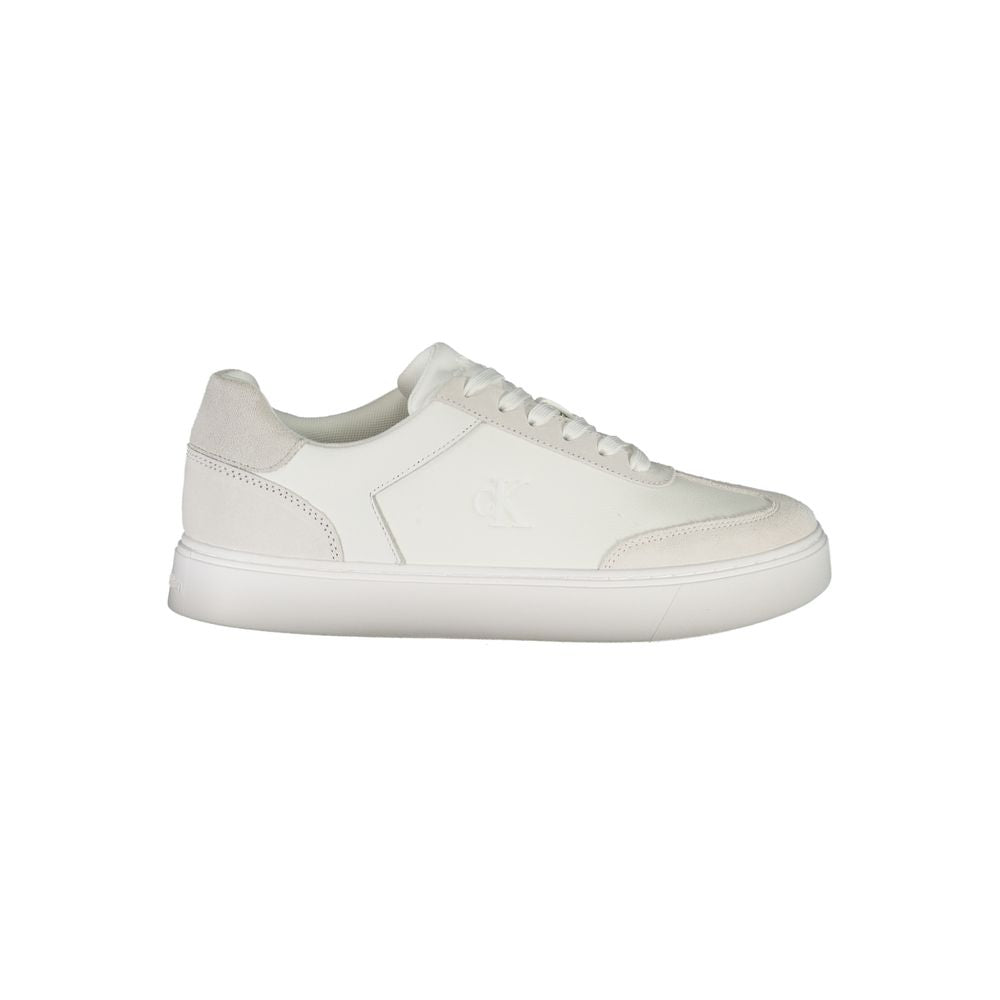 White Polyurethane Men Sneaker mens luxury fashion - Mens Edit