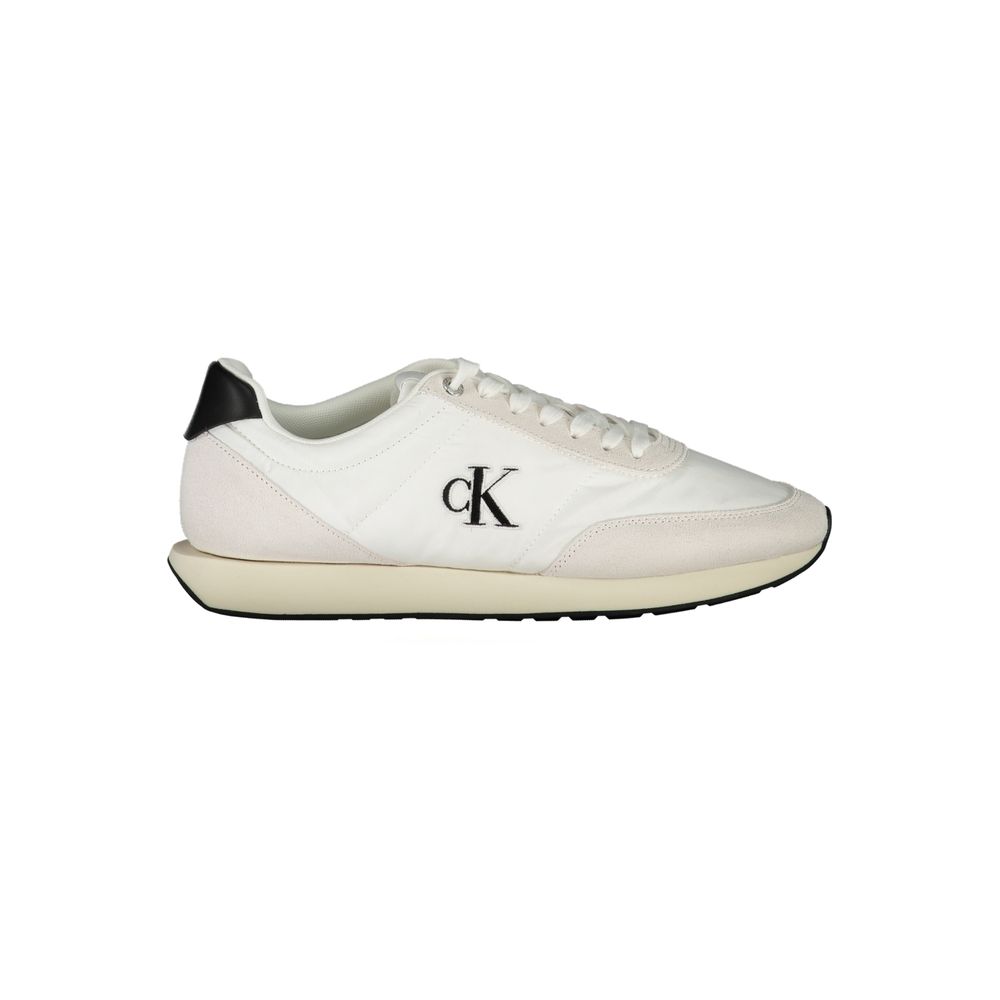 White Polyester Men Sneaker mens luxury fashion - Mens Edit