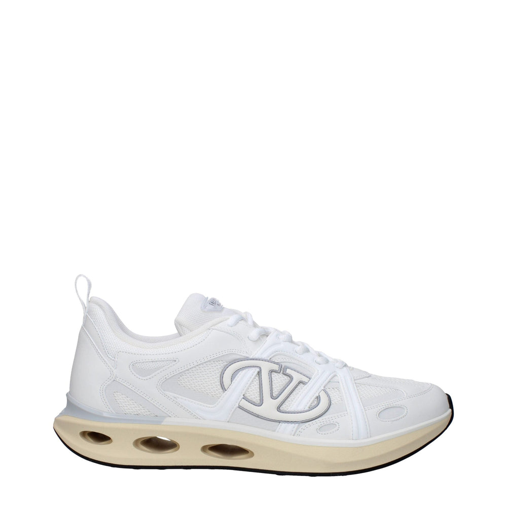 Valentino Garavani Blue Fabric Athletic Sneakers mens luxury fashion - Mens Edit