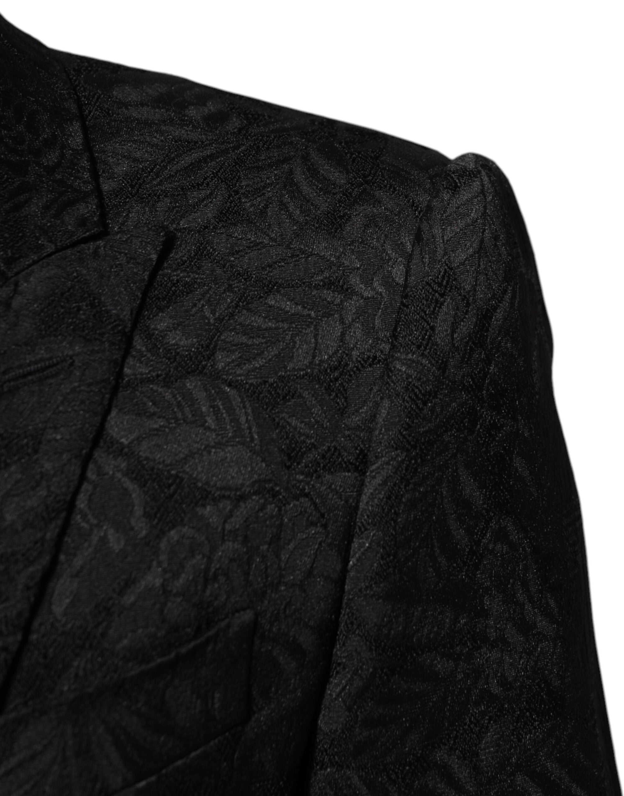 Dolce & Gabbana Τριμερές Κοστούμι από Jacquard σε Μαύρο