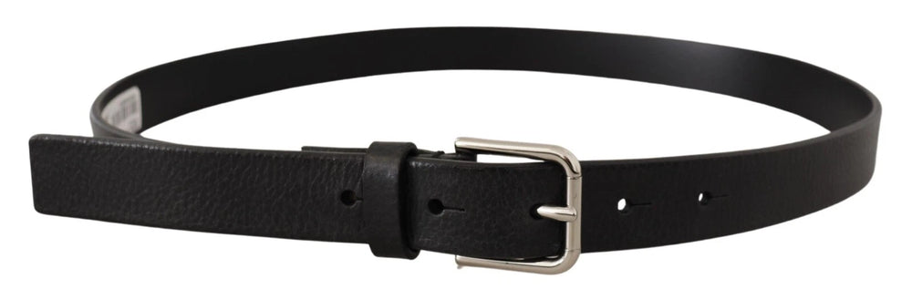 Dolce & Gabbana Leather Belt in Black