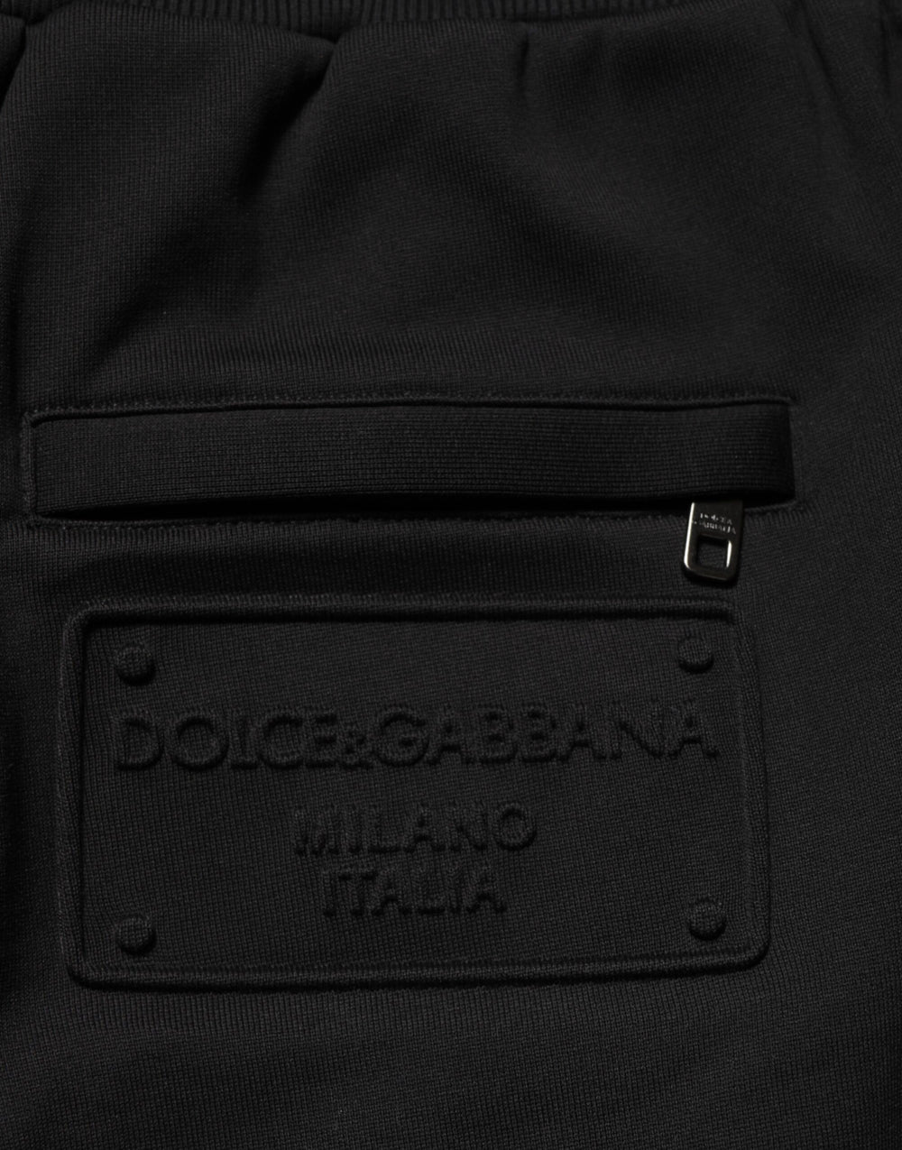Dolce & Gabbana Cotton Sweatpants in Black
