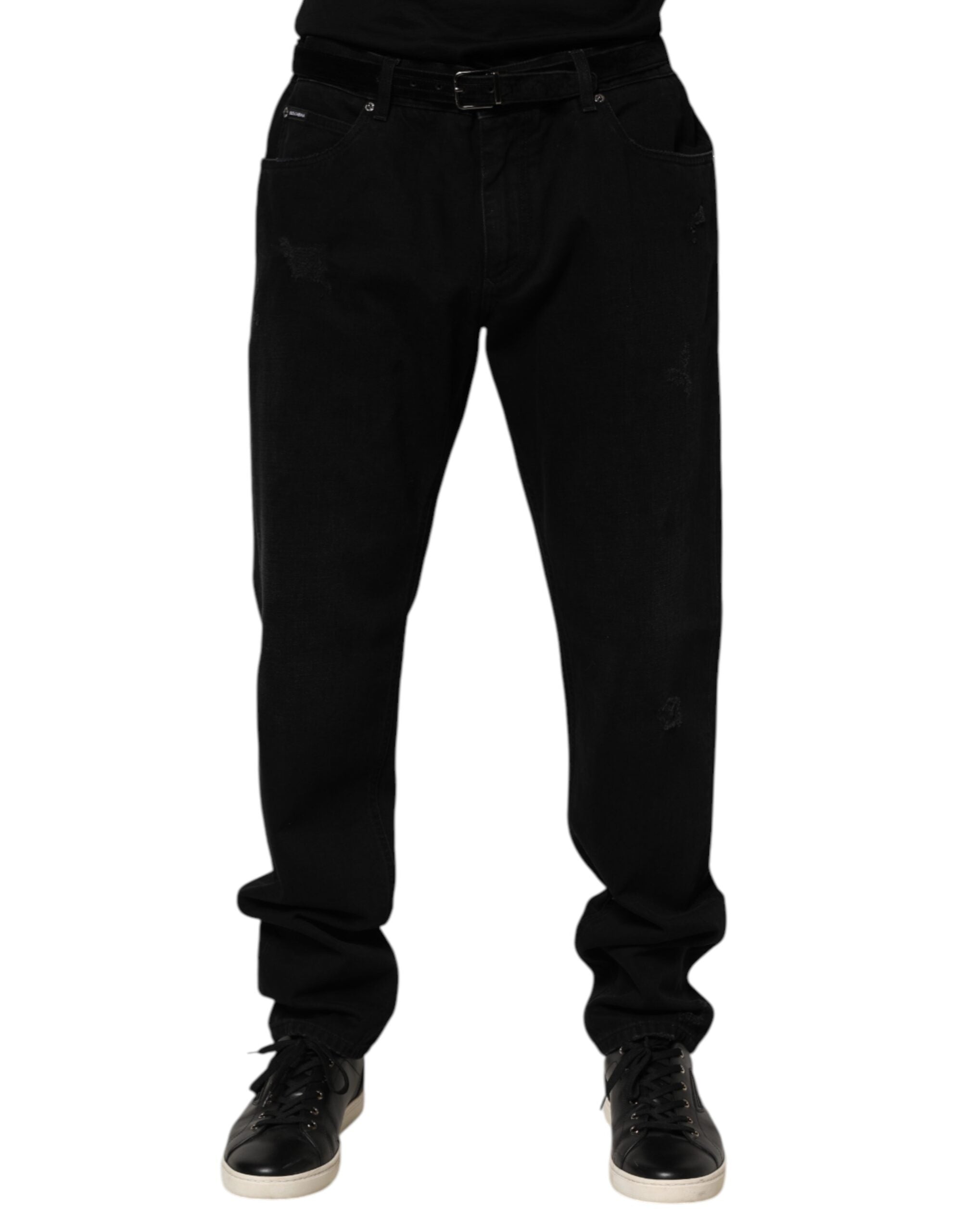 Dolce & Gabbana Jeans από 100% βαμβάκι σε Μαύρο