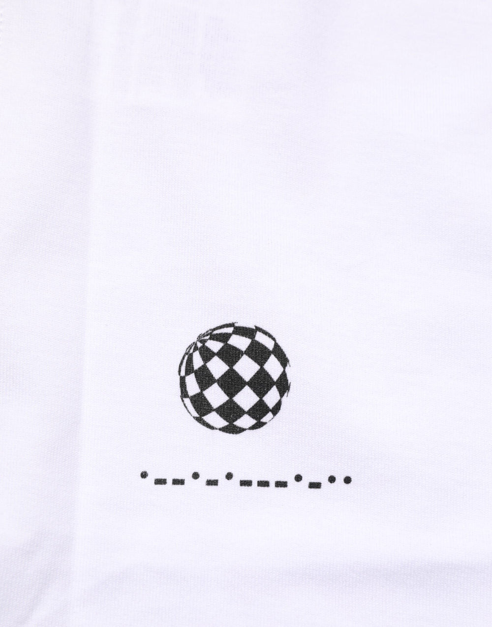 Dolce & Gabbana Αμάνικο T-shirt από 100% βαμβάκι με εμπριμέ σε Λευκό