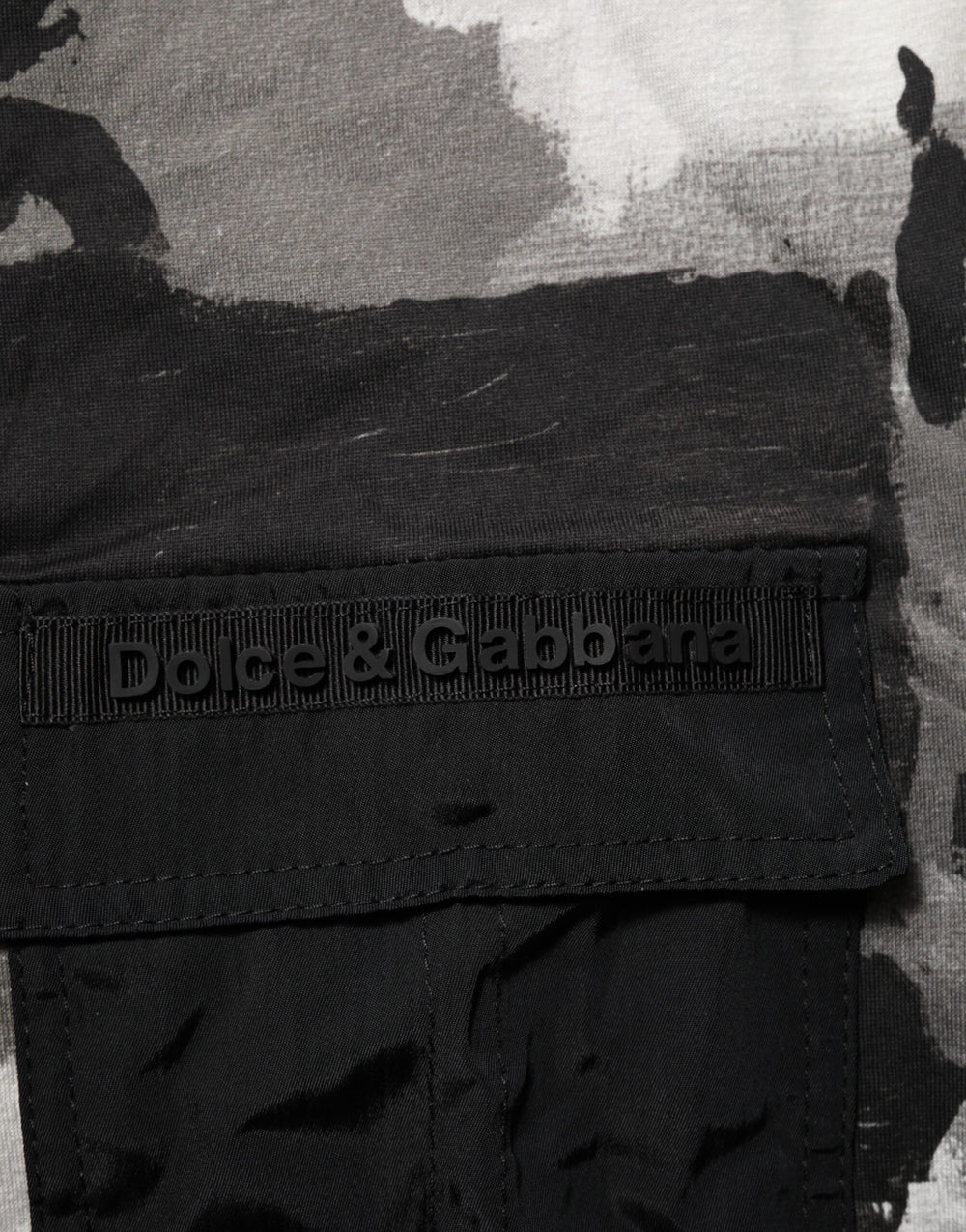 Dolce & Gabbana Cotton T-shirt in Multicolor Camouflage