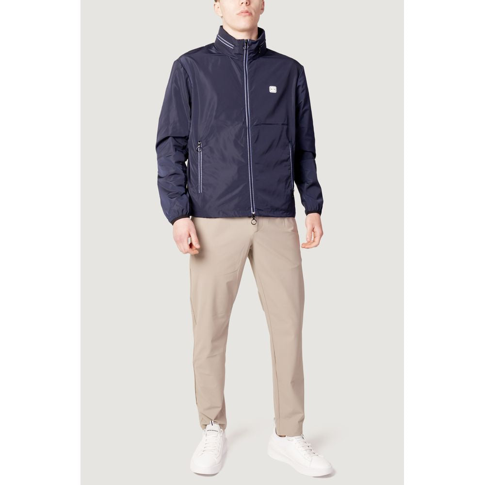 Armani Exchange Polyester Shell Jacket in Blue