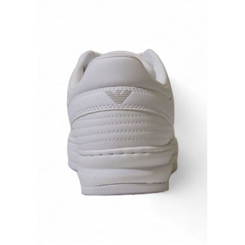EA7 Emporio Armani Court Sneakers in White