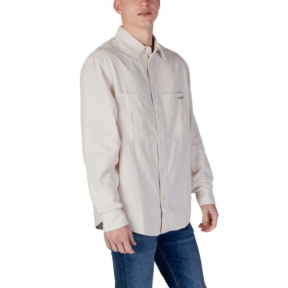 Beige Recycled Cotton Clothing