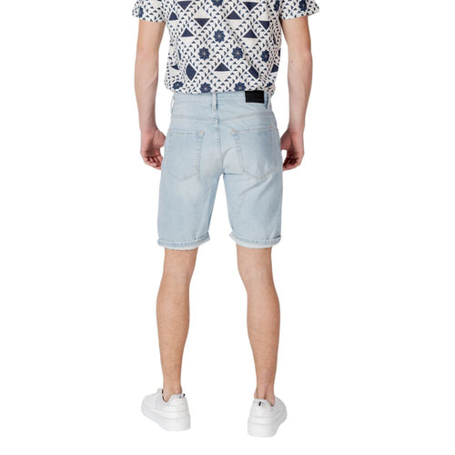 Antony Morato Βαμβακερό Σορτς Light Blue
