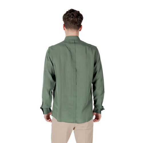 Antony Morato Bicolor Lyocell Dress Shirt