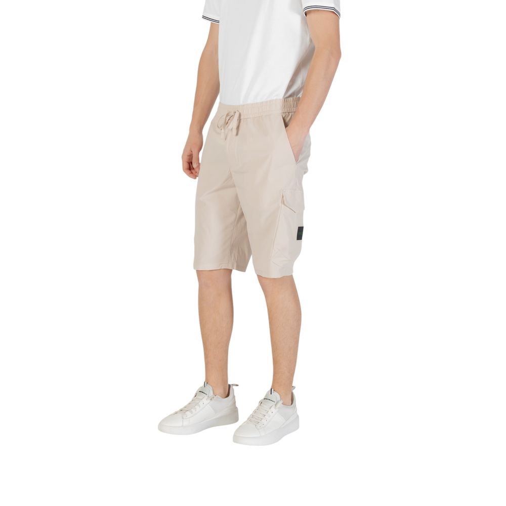 Hugo Boss Urbanex-Cargo Bermuda Shorts in Beige