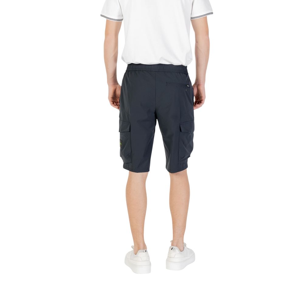 Hugo Boss Polyester Bermuda Shorts in Blue