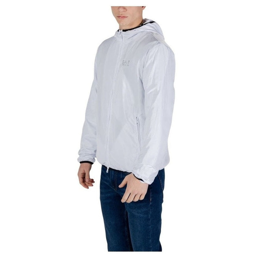 EA7 Emporio Armani White Shell Jacket
