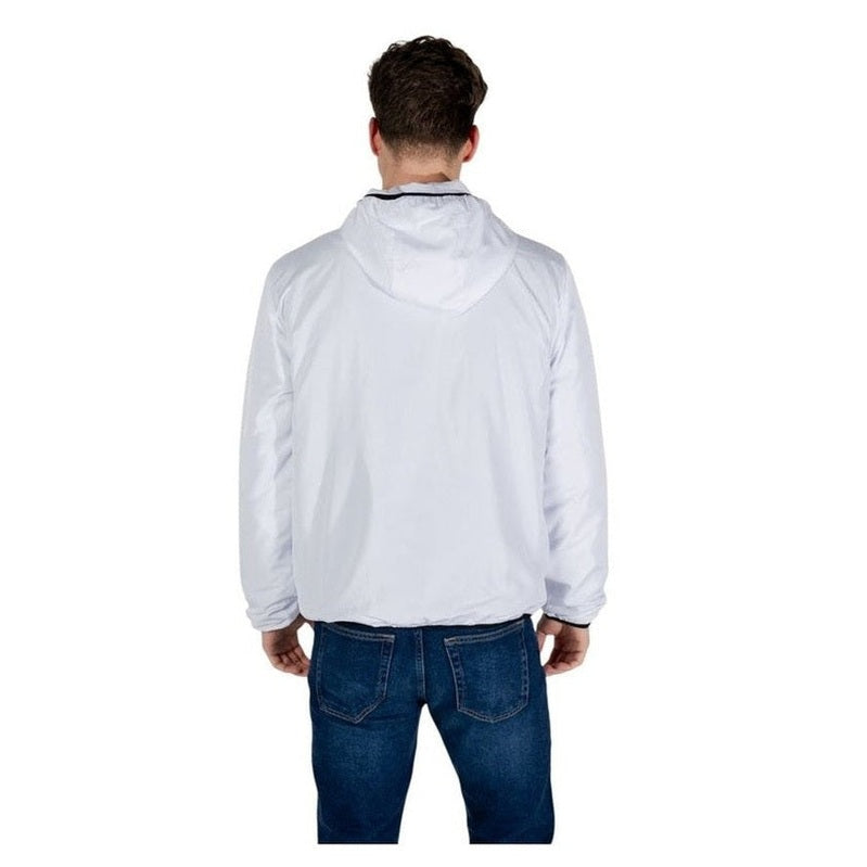 EA7 Emporio Armani White Shell Jacket