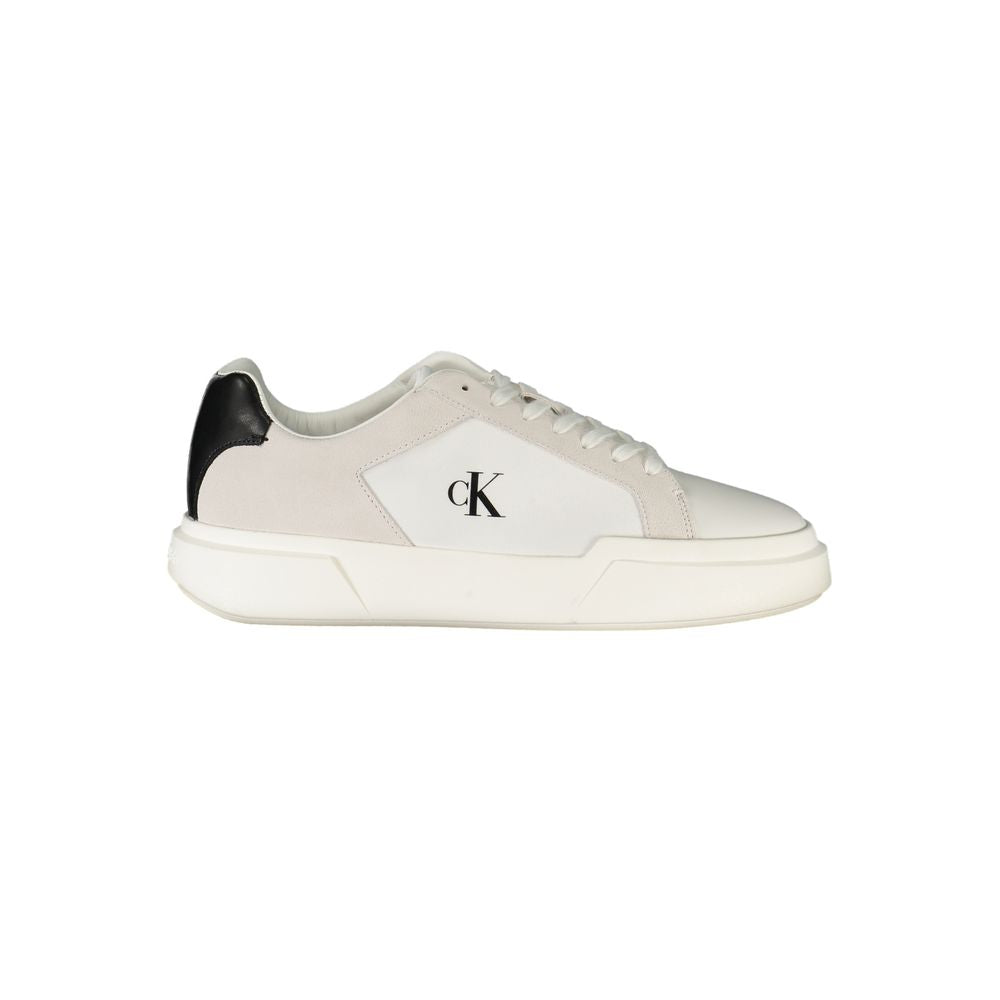 Bianco Leather Men Sneaker mens luxury fashion - Mens Edit