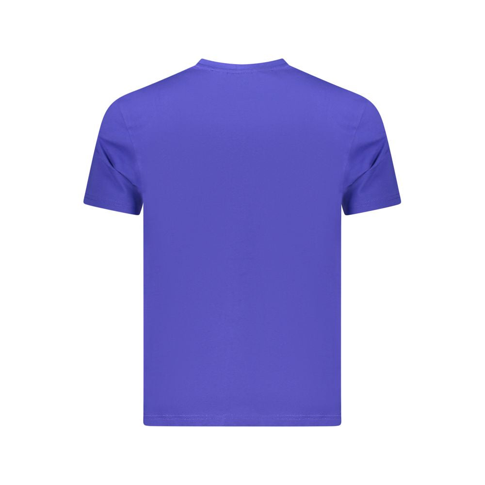 Napapijri Μπλε Βαμβακερό T-Shirt