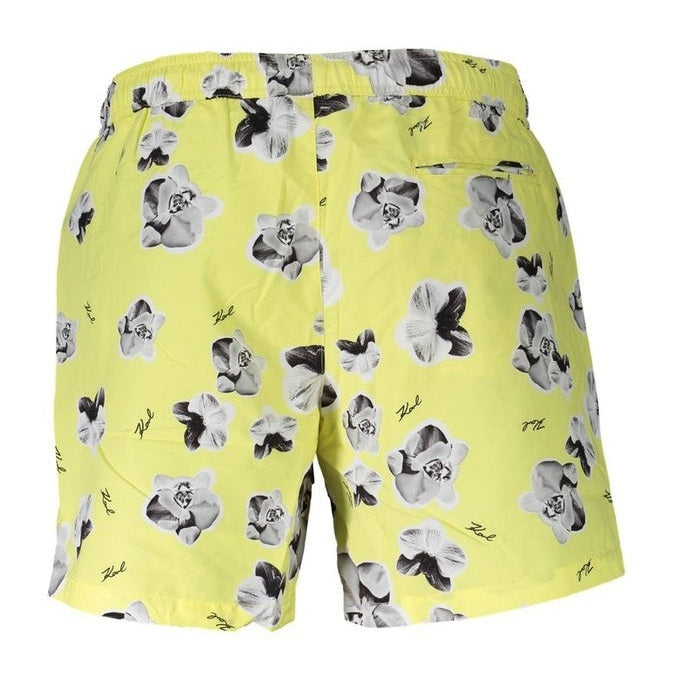 Karl Lagerfeld Swim Shorts in Yellow