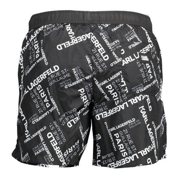 Karl Lagerfeld Swim Trunks in Black