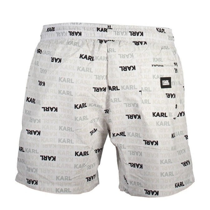 Karl Lagerfeld Swim Trunks in White