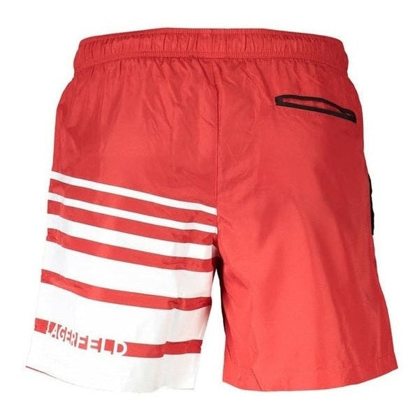 Karl Lagerfeld Swim Trunks σε Κόκκινο