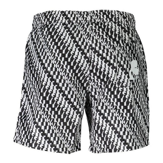 Karl Lagerfeld Swim Shorts in White