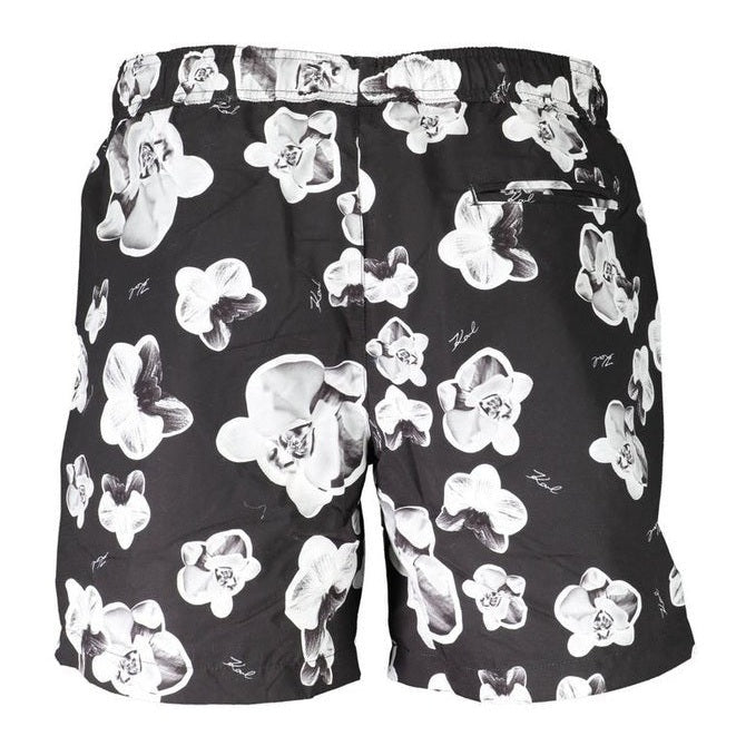 Karl Lagerfeld Swim Shorts in Black