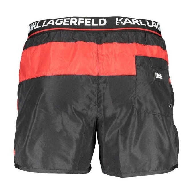 Karl Lagerfeld Swim Shorts in Black