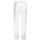 La Martina White Cotton Track Pants
