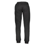 La Martina Black Cotton Sweatpants