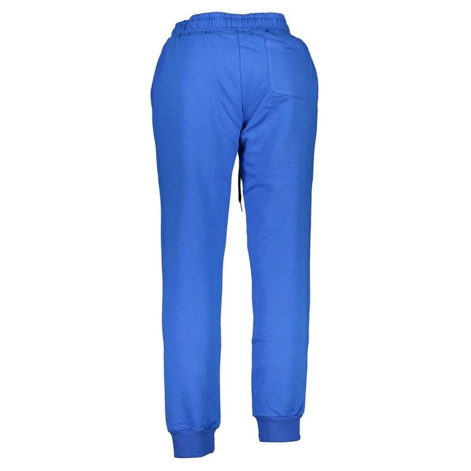 La Martina Blue Cotton Sweatpant