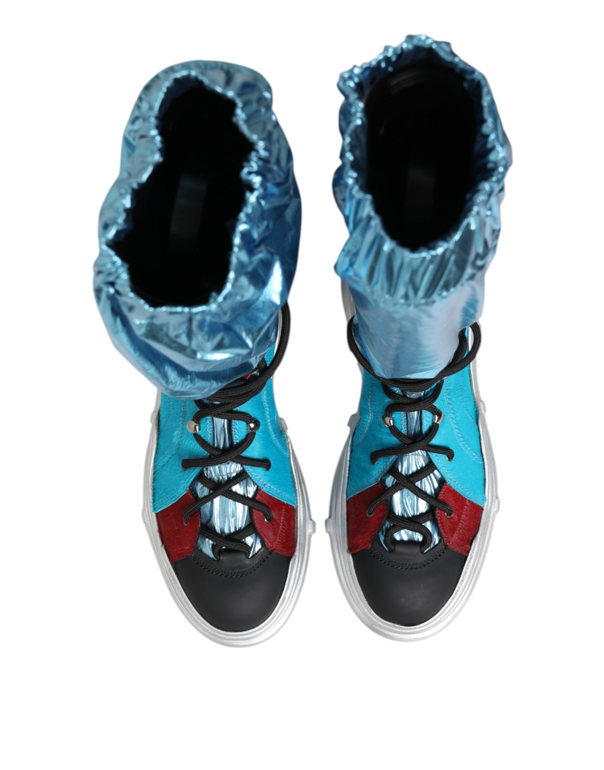 Dolce & Gabbana Over-The-Knee Boots in Blue