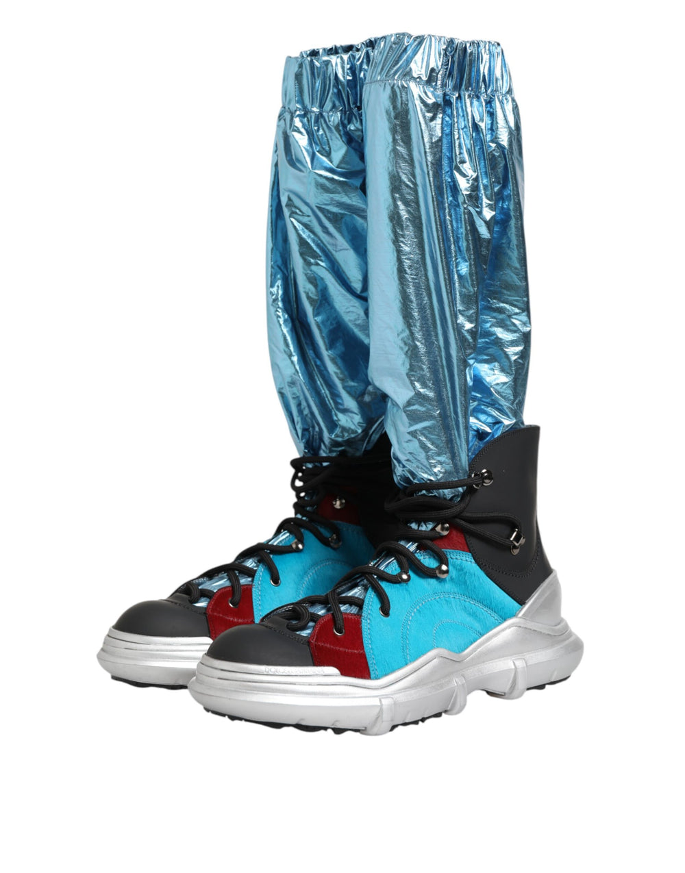 Dolce & Gabbana Over-The-Knee Boots in Blue