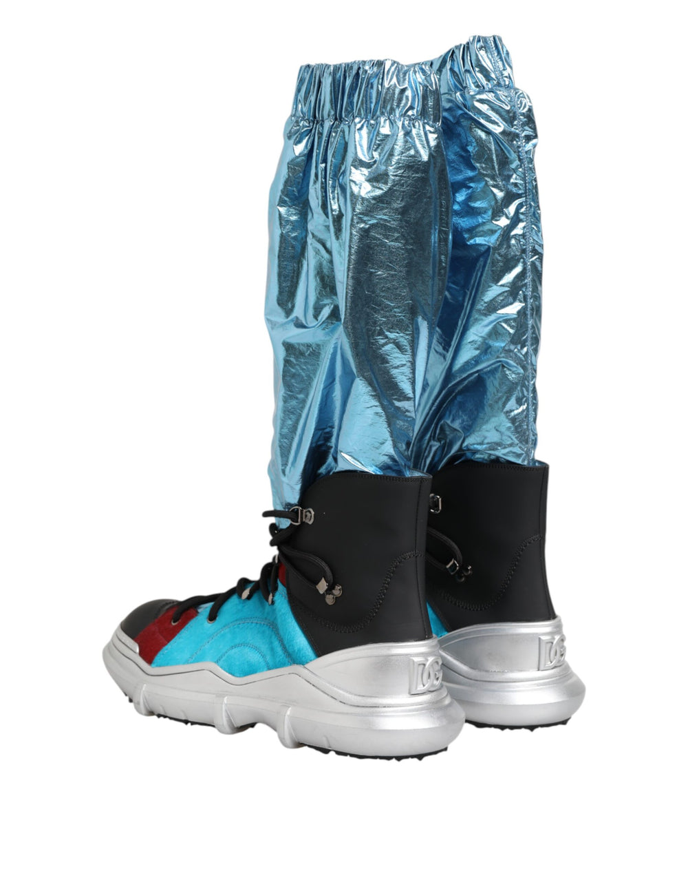 Dolce & Gabbana Over-The-Knee Boots in Blue