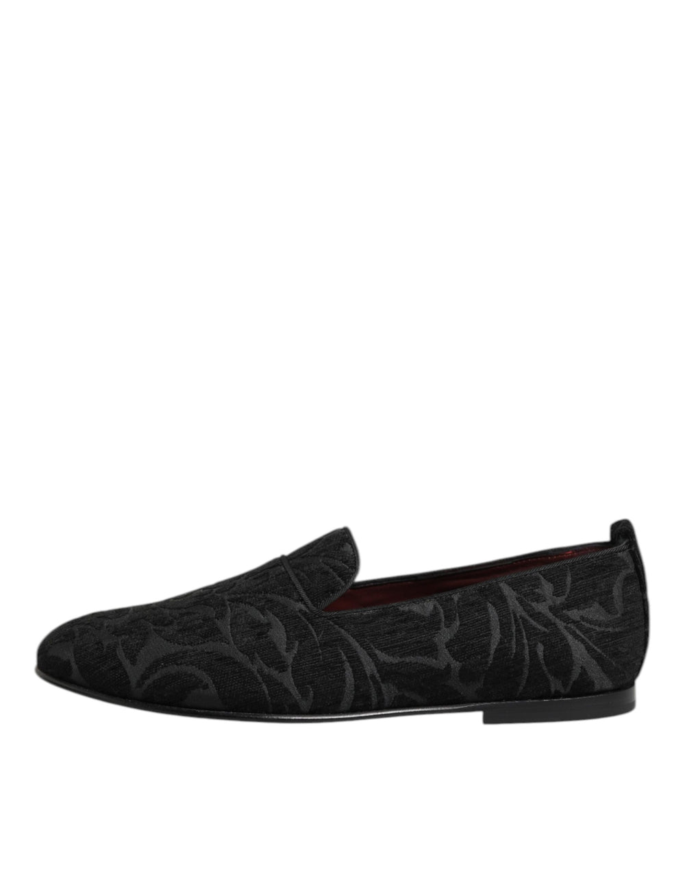 Dolce & Gabbana Brocade Loafers in Black