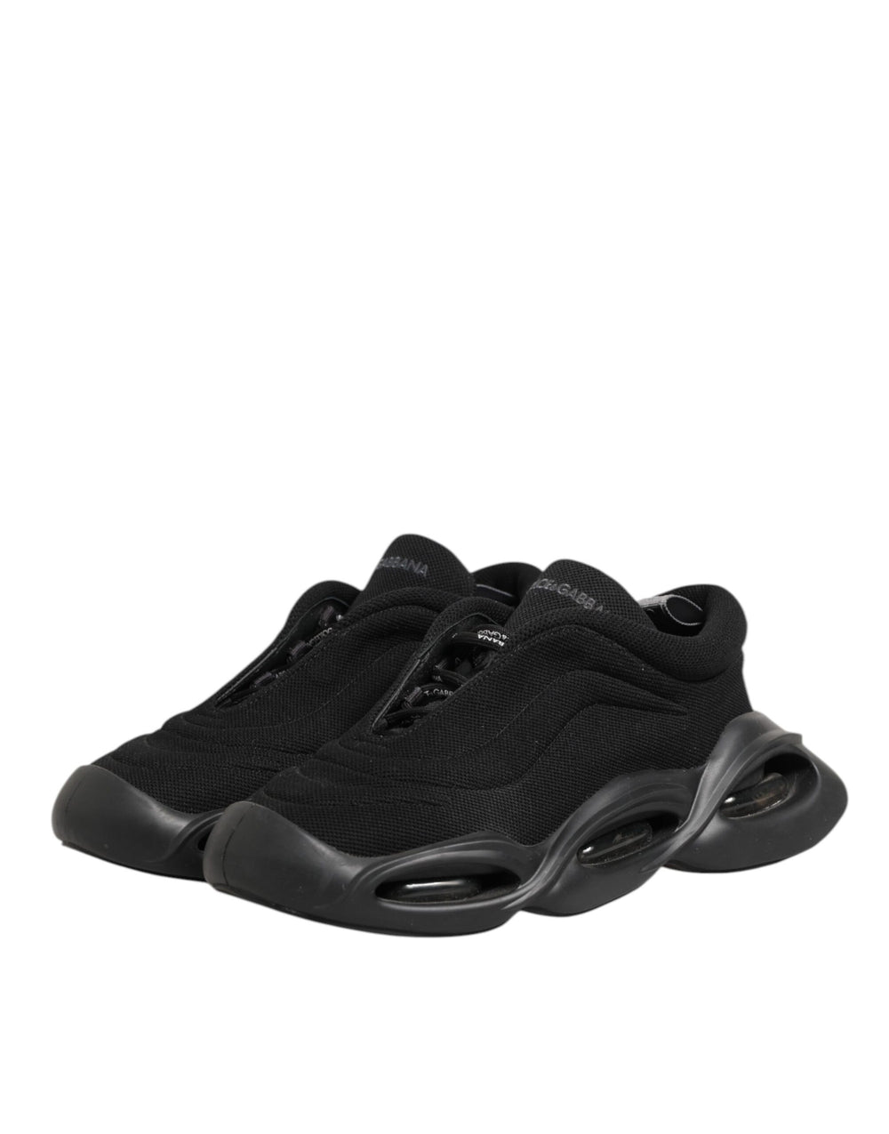 Dolce & Gabbana Wave Low Top Sneakers in Black